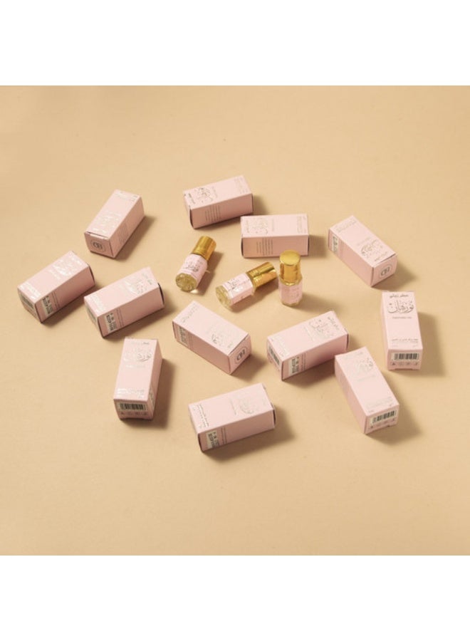 بانافع عطر نورهان الوردي زيتي من بانافع للعود 3 مل - Image 2