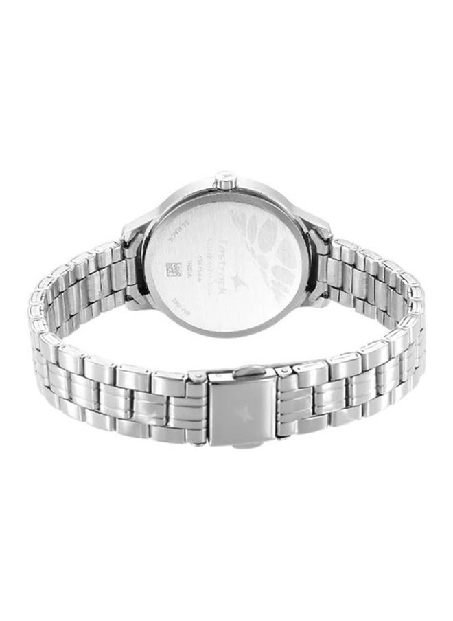fastrack Fastrack Stunners Quartz Analog Pink Dial Metal Strap Watch for Girls  - Image 5