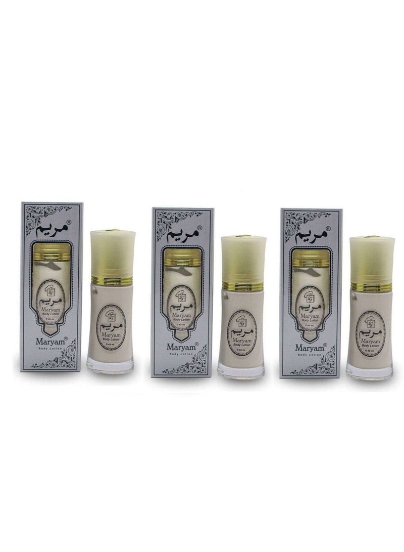 MARYAM Atar Perfumed Whitening Body Lotion Pack Of 3 