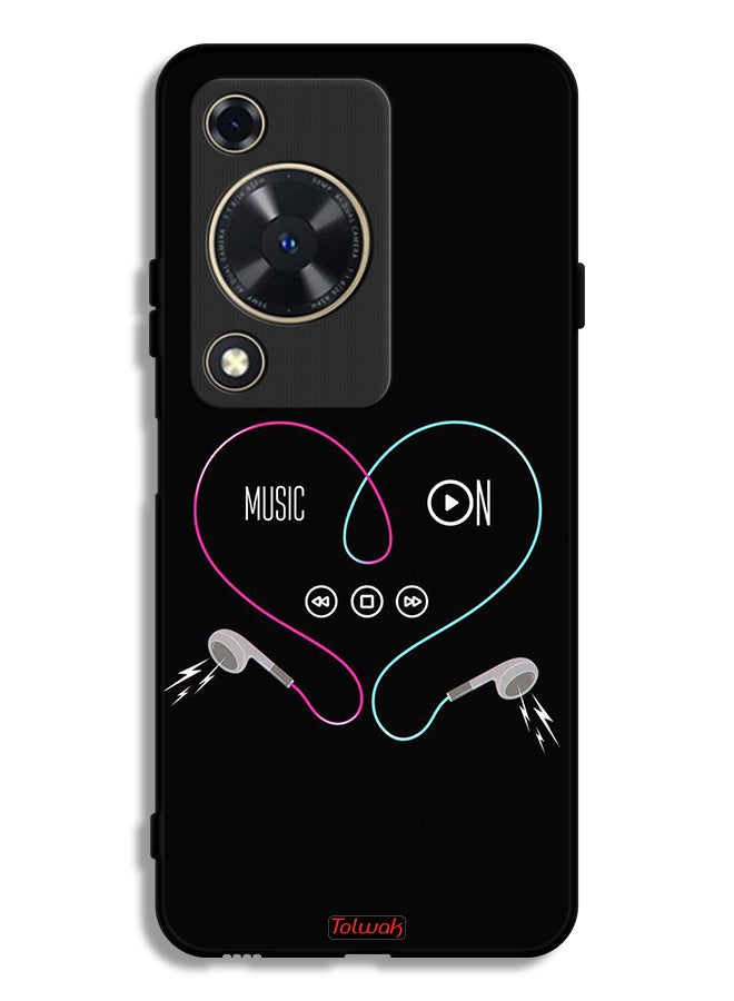 Tolwak Huawei Nova Y63 Protective Case Cover Music On