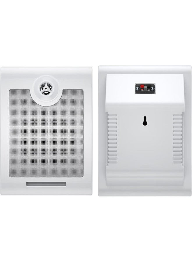 SAST A1 Speaker, Wall-Mounted Public Address System, Indoor Public Address And Restaurant Background Music System, White - Image 3