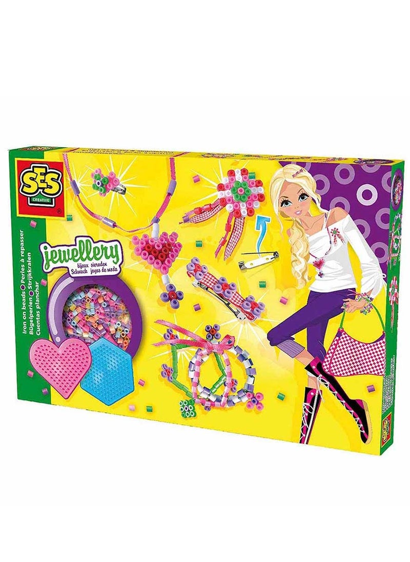 SES Creative SES Creative -  Iron On Beads Jewellery Set  - Image 1