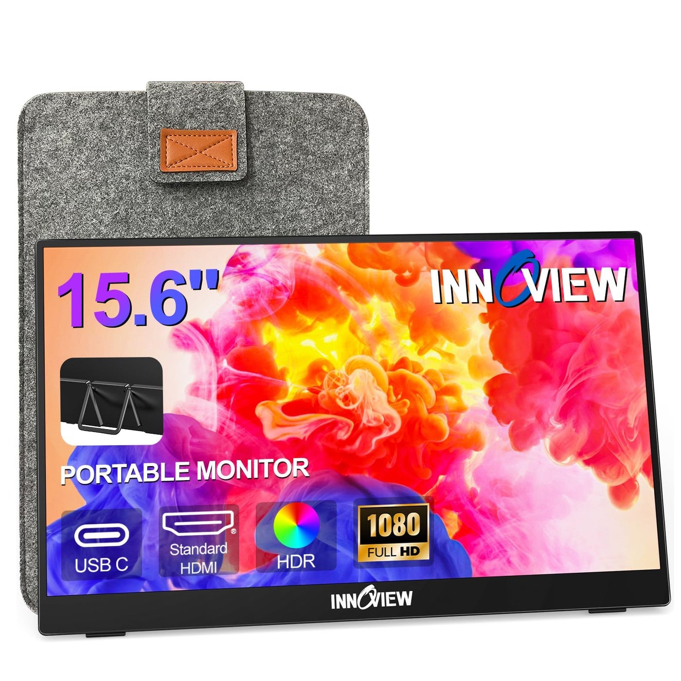 innoview Innoview Portable Monitor 15 6 15.6 inch ZD6DF114E8F36DC3EB08EZ