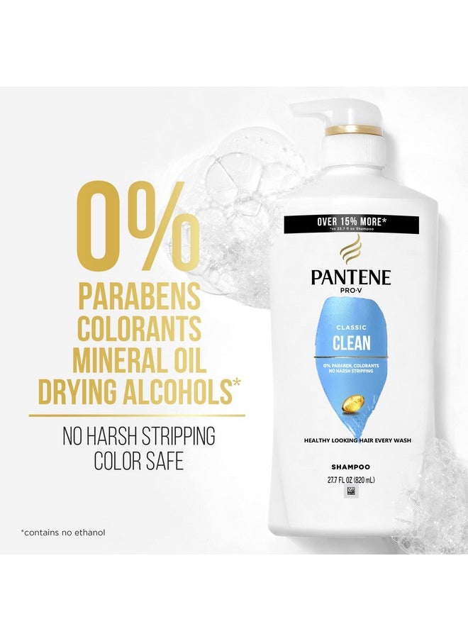 Pantene - Pantene Shampoo, Conditioner and Hair Treatment Set, Classic Clean - Image 1