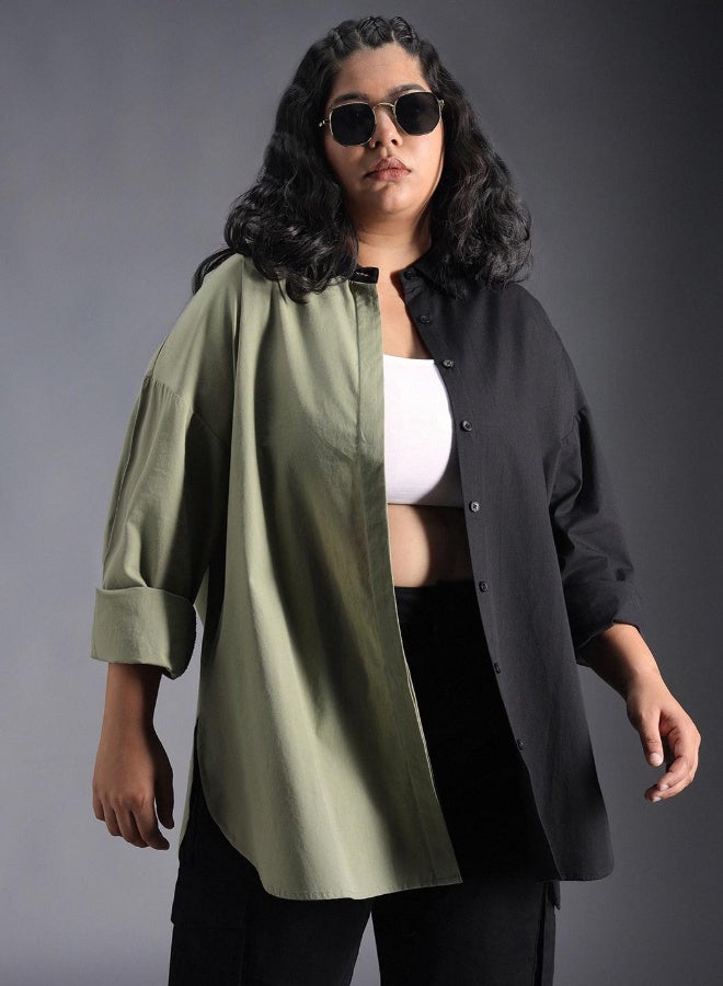 هاي ستار قميص نسائي واسع متعدد الألوان – حيوي وأنيق - Image 2