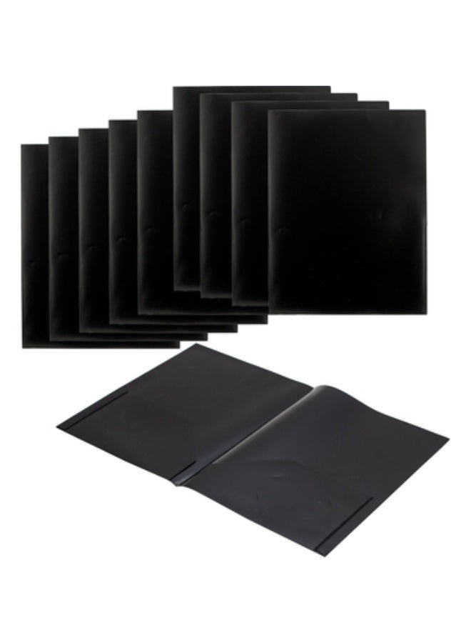 Report Cover A4 Polypropylene Black