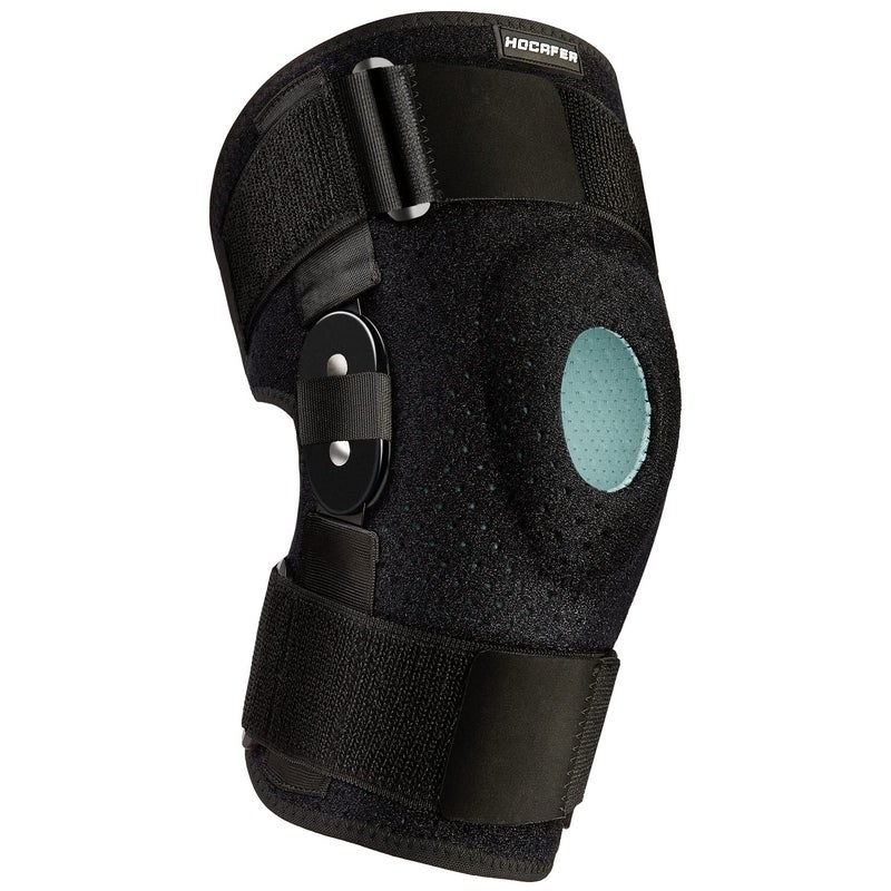 Hocafer Plus Size Knee Brace XL-8XL,Stable Support of The Decompression Knee, Effective Relief of ACL, Arthritis, Meniscus Tear, Adjustable Compression Band, Suitable for Men and Women (2XL-3XL) - Image 1