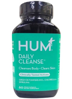 Daily Cleanse, Cleanses Body Clears Skin 60 Vegan Capsules