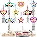 Fennoral 9 Pack DaD Wind Chime Kit for Kids Make You Own Fathers Day Craft DIY Coloring Wooden Fathers Day Art and Craft for Art Activity Dad Birthday Decoration Dad Gifts from Daughter Son - Image 4