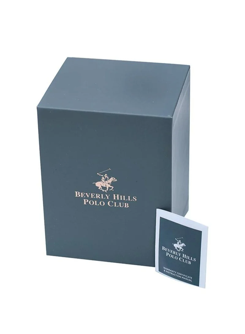 BEVERLY HILLS POLO CLUB Beverly Hills Polo Club Women's VX3J Movement Watch, Multi Function Display and Metal Strap - BP3360X.420, Rose Gold