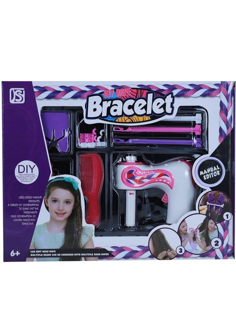 Bracelet Toy And Hair Braiding Machine with Styling Tools  - Image 1