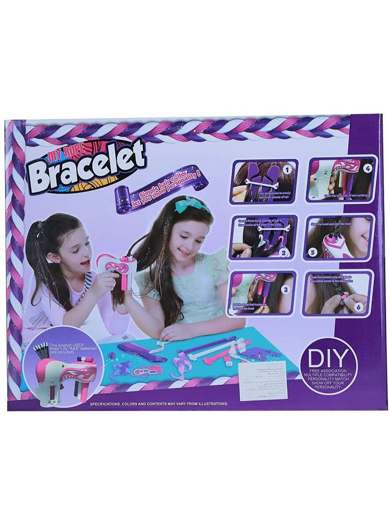 Bracelet Toy And Hair Braiding Machine with Styling Tools  - Image 2