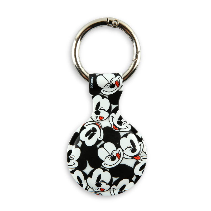 iJOY Disney Mickey Mouse Holder for Apple AirTag - Protective Tracker with Keychain for Dog, Bags, Keys - Disneyland Essentials and Holiday Gifts - Image 1