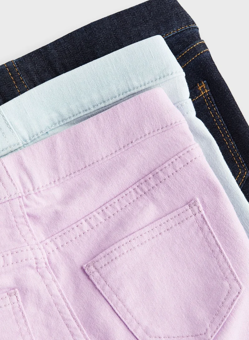 H&M Kids 3 Pack Denim Leggings