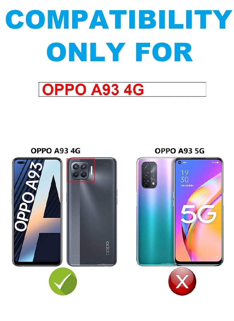 Super 2 Pieces  Tempered Glass Screen Protector Clear Designed For Oppo A93 Full Screen Coverage And Bubble Free - Image 3