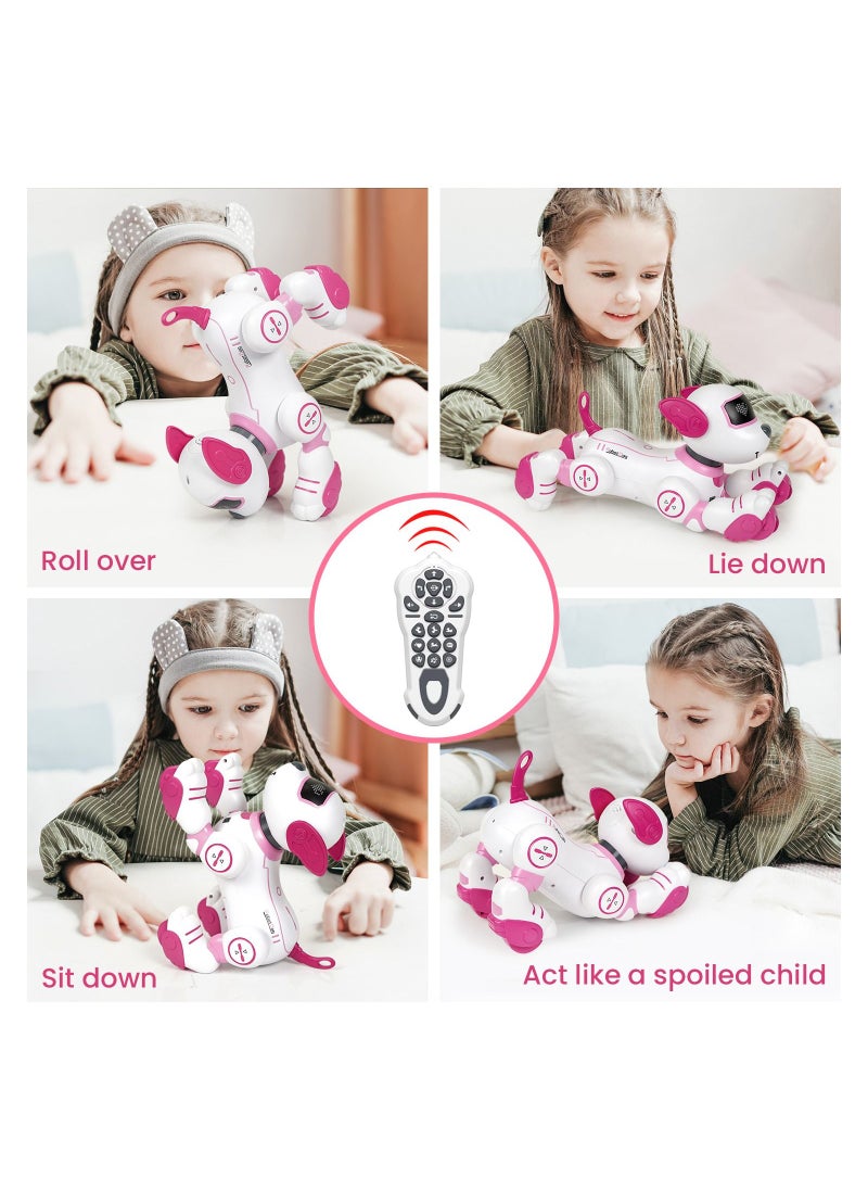 Generic - Remote Control Robot Dog Toy with Touch Function Voice Control Smart Dancing Imitates Animals Mini Pet - Image 1