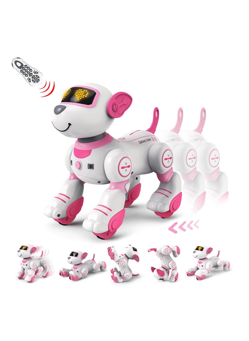 Generic - Remote Control Robot Dog Toy with Touch Function Voice Control Smart Dancing Imitates Animals Mini Pet - Image 1