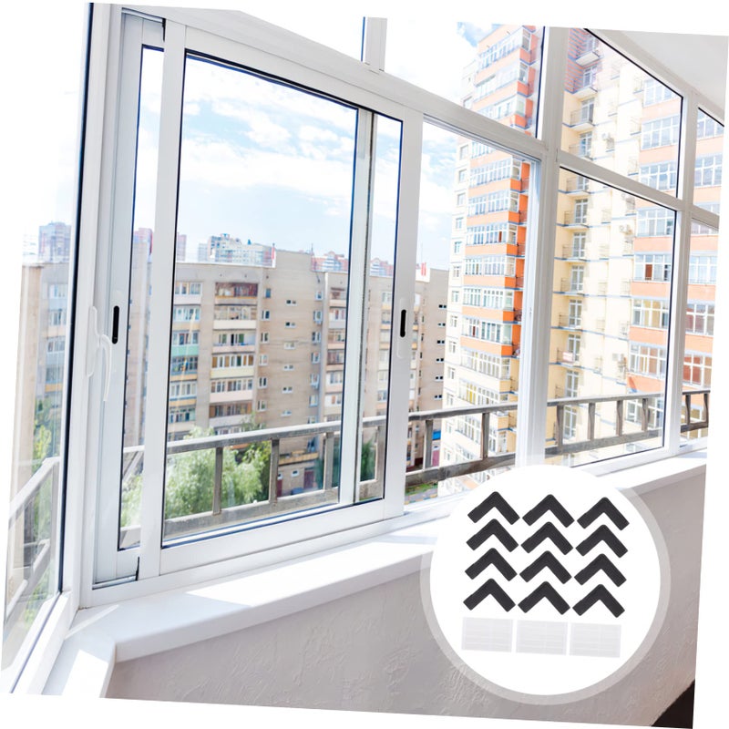 12Pcs Clear PVC Cuttable Corner Protectors Safety Door Stopper Window Guard Edge Protectors - Image 5