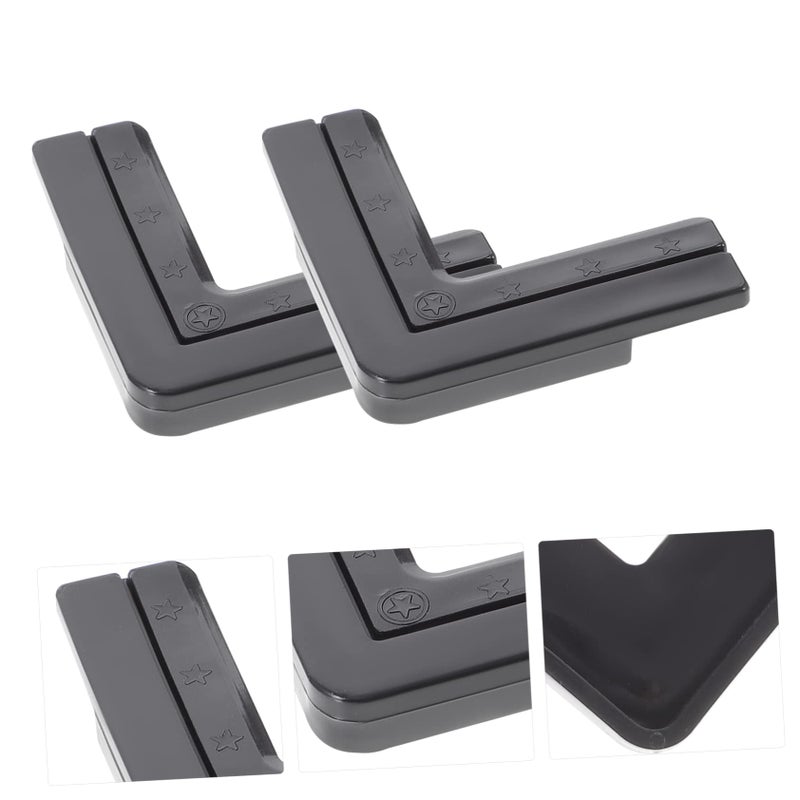 12Pcs Clear PVC Cuttable Corner Protectors Safety Door Stopper Window Guard Edge Protectors - Image 4