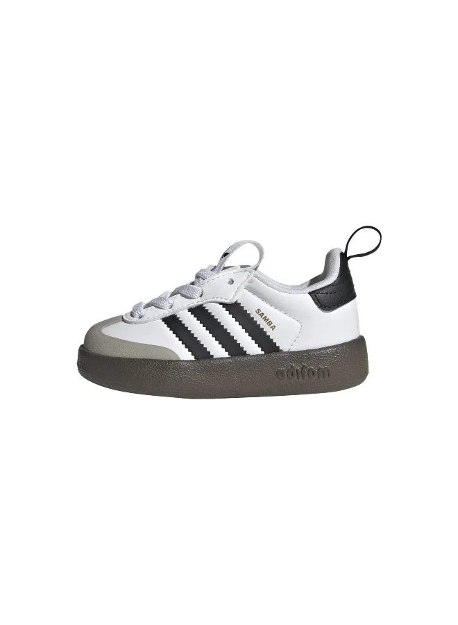 adidas أحذية أديداس أدي فوم سامبا  للأطفال أبيض أوريجينالز