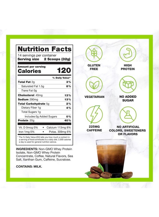 CHIKE Triple Shot Espresso & Cream Protein Iced Coffee, 20 G Protein, 3 Shots Espresso, 1 G Sugar, Keto Friendly and Gluten Free, 14 Servings (15.8 Ounce)… - Image 2