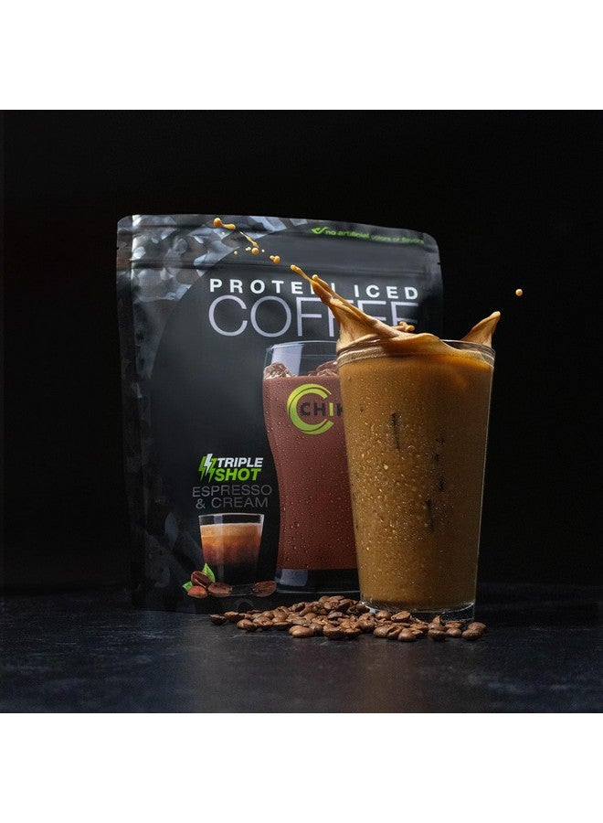 CHIKE Triple Shot Espresso & Cream Protein Iced Coffee, 20 G Protein, 3 Shots Espresso, 1 G Sugar, Keto Friendly and Gluten Free, 14 Servings (15.8 Ounce)… - Image 5