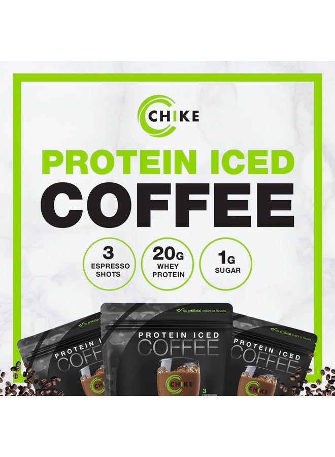 CHIKE Triple Shot Espresso & Cream Protein Iced Coffee, 20 G Protein, 3 Shots Espresso, 1 G Sugar, Keto Friendly and Gluten Free, 14 Servings (15.8 Ounce)… - Image 4