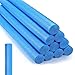 Kathfly 12 Pcs Floating Pool Noodles Foam Tube 15 x 35 Inches Floating Foam Tube Round Solid Noodle for Adults Swimming Craft ProjectBlue - Image 3