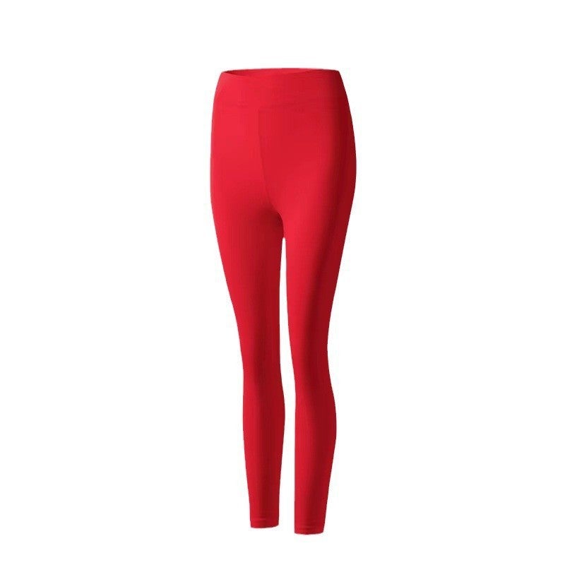Autumn and Winter Skin Beauty Clothes Thin Womens Thermal Underwear suit Seamless Inner Base Clothes Autumn Clothes Long Sleeve Base Shirt Big Red Pants 