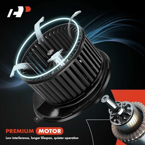 A-Premium Front HVAC Heater Blower Motor with Fan Cage Compatible with Audi, Volkswagen Vehicles - 2006-2013 A3/A3 Quattro, 2005-2014 Jetta, 2006-2010 Passat, 2009-2017 CC/Tiguan - Image 5