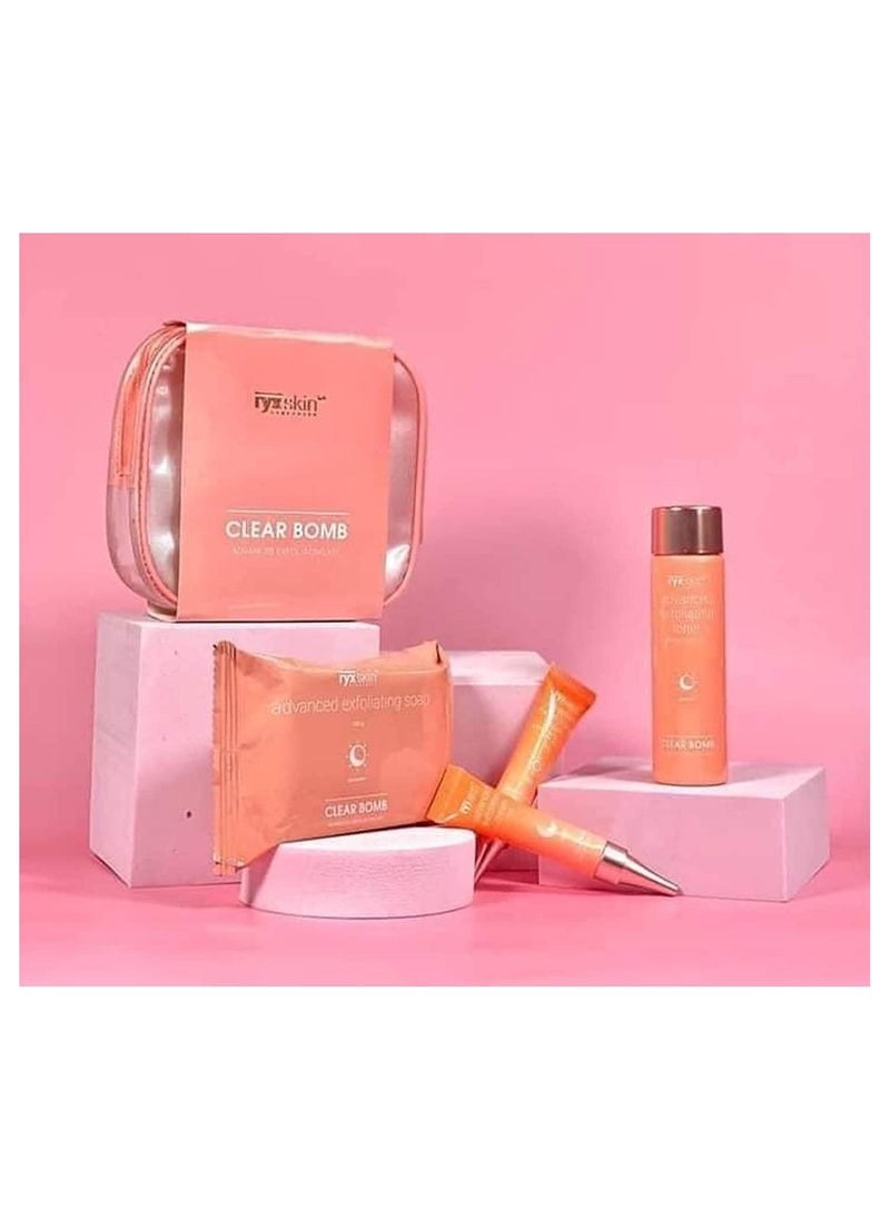 ryxskin sincerity RYX SKIN SINCERITY Clear Bomb Advanced Exfoliating Kit  - Image 1