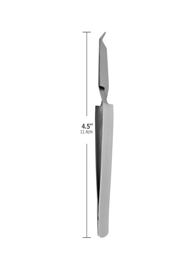 DEXSUR Orthodontic Bracket Removing Placing Self Holding Pliers, Forceps Tweezers 5" Medium Point Stainless Steel (3 pcs set - Image 4