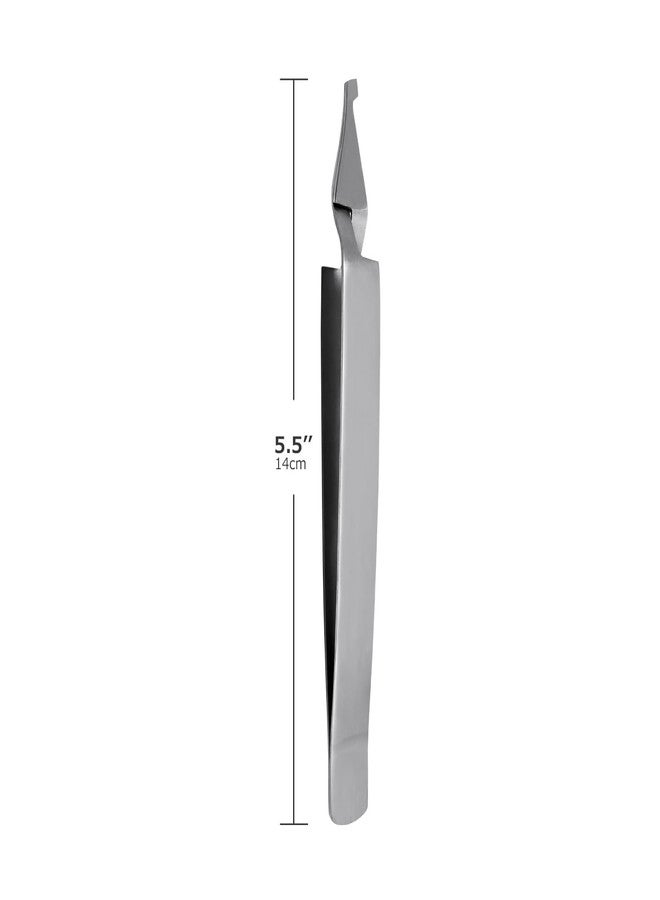 DEXSUR Orthodontic Bracket Removing Placing Self Holding Pliers, Forceps Tweezers 5" Medium Point Stainless Steel (3 pcs set - Image 5