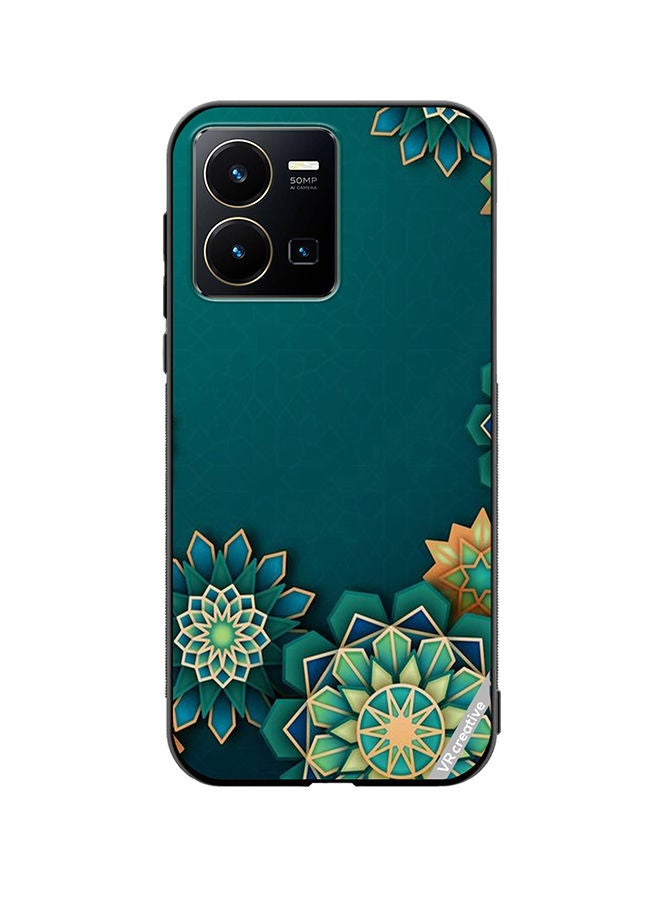 Protective Case Cover For Vivo Y35 Mandala Design Multicolour