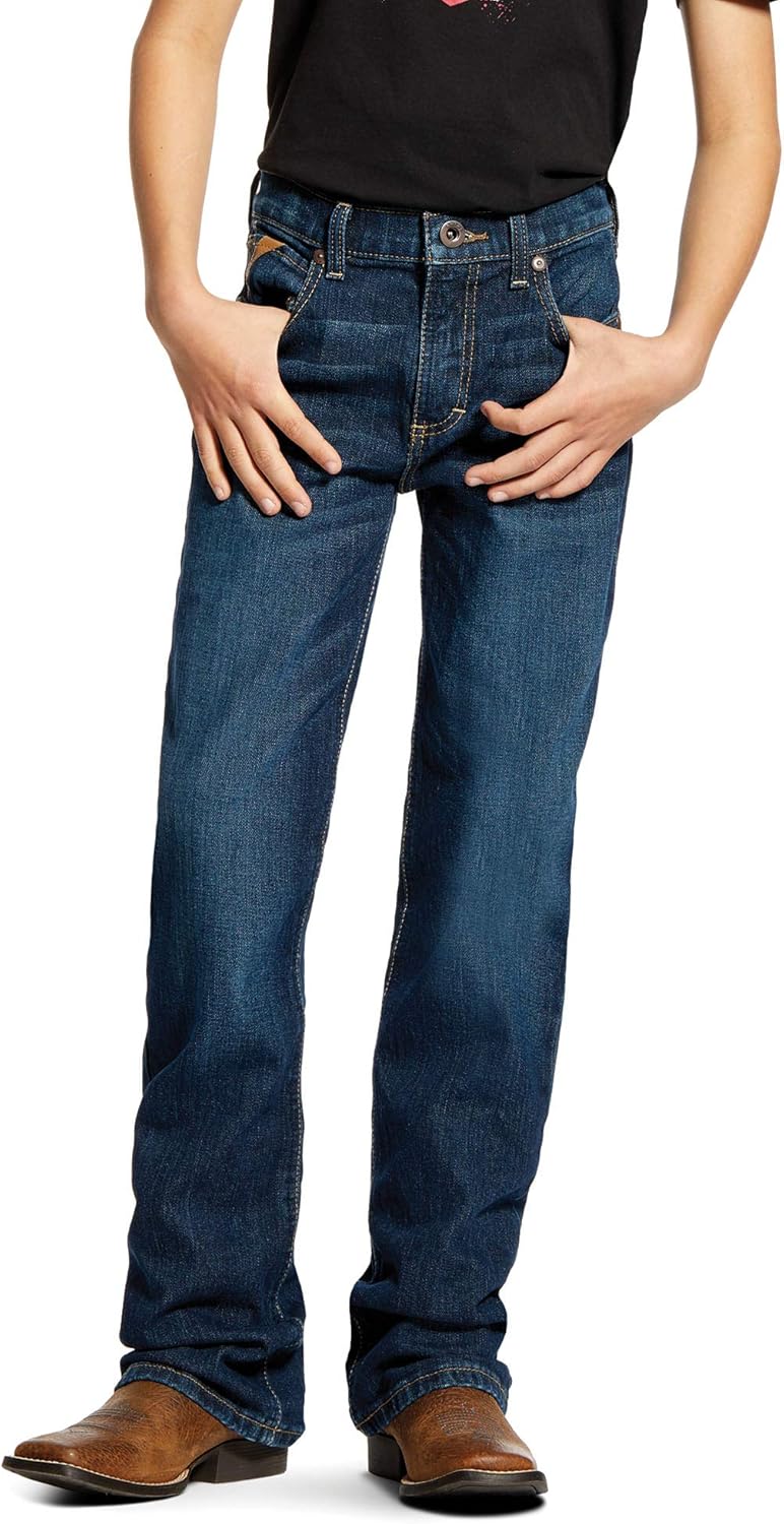 ARIAT The Boys B4 Relaxed Stretch Legacy Boot Cut Jean - Image 1