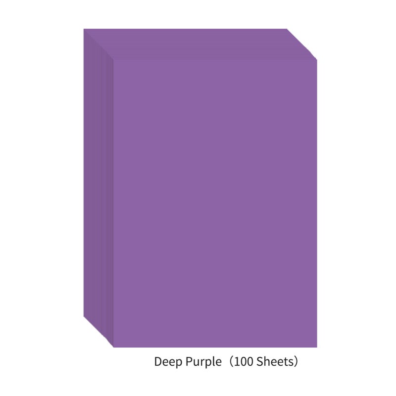 Colored Printer Paper: 100 Sheets 210*297mm Smooth Flat Paper - 9 Color Options Color Copy Paper for Printers Copiers Paper Folding Activities - Image 2