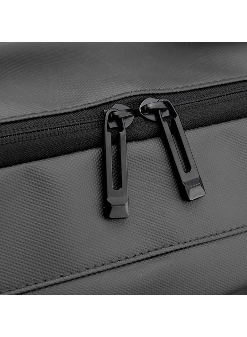 هايك Hike Unisex Expandable Laptop Backpack Water Resistant Daypack with Separate Laptop Compartment for Travel/Business/College, HK63011-1- GREY - Image 5