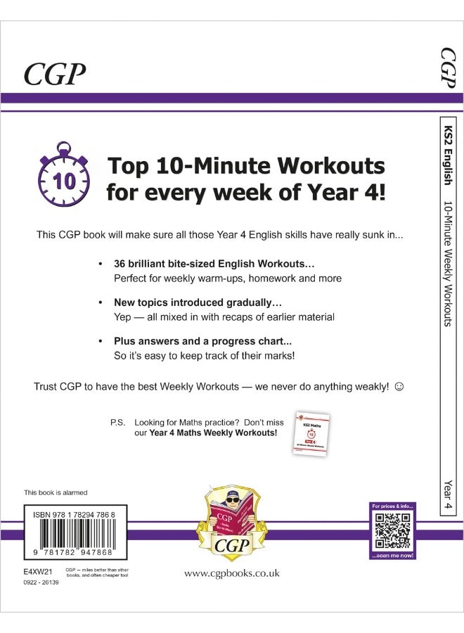 KS2 English 10-Minute Weekly Workouts - Year 4 - Image 2