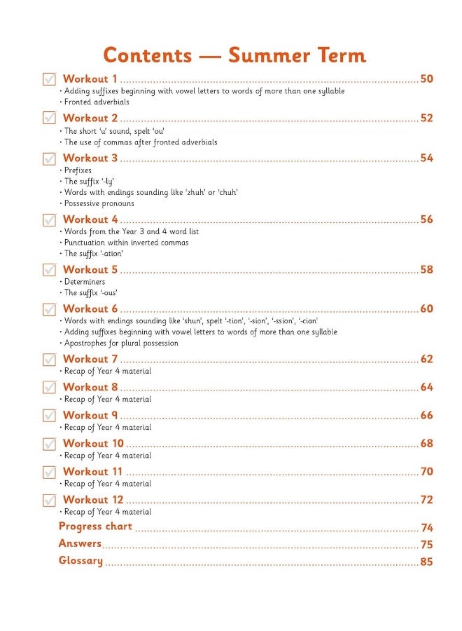 KS2 English 10-Minute Weekly Workouts - Year 4 - Image 5