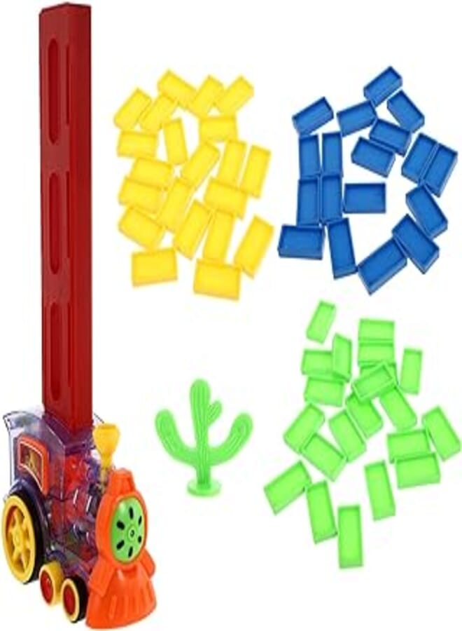 VICASKY 1 Set Dominoes Small Train Toy Domino Toys Educational Toys Children Domino Train Toys Domino Toys Child Domino Train Toys Children Domino Toys Christmas