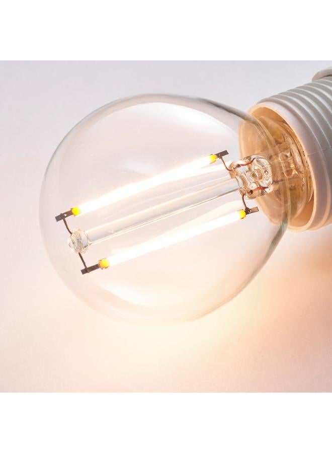 Zaboon LED bulb E14 150 lumen, globe clear, 45 mm - Image 2