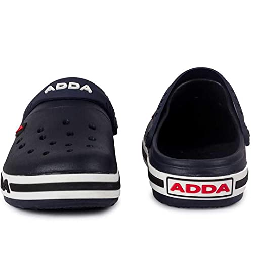 ADDA (LABEL) Men's Navy and White Clog - 9 UK - Image 4