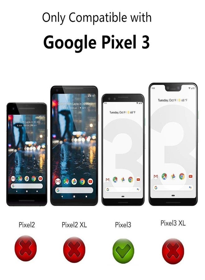 iCoverCase Compatible with Google Pixel 3 Wallet Case with Credit Card Holder, Magnetic Premium PU Leather Kickstand Feature Flip Cover Case (Dark Gray) - Image 2