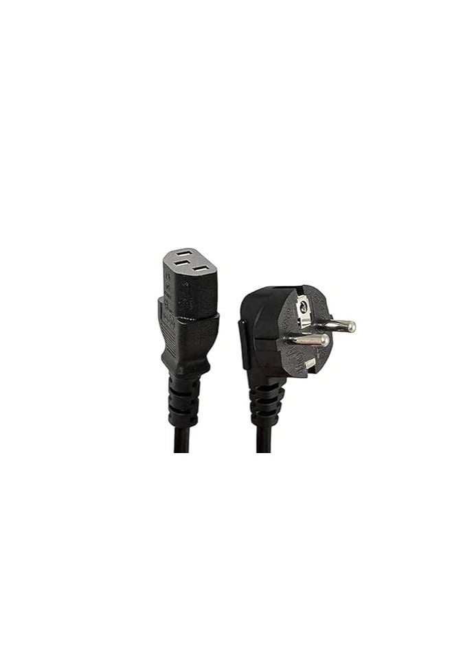 Power cable for computers - black 