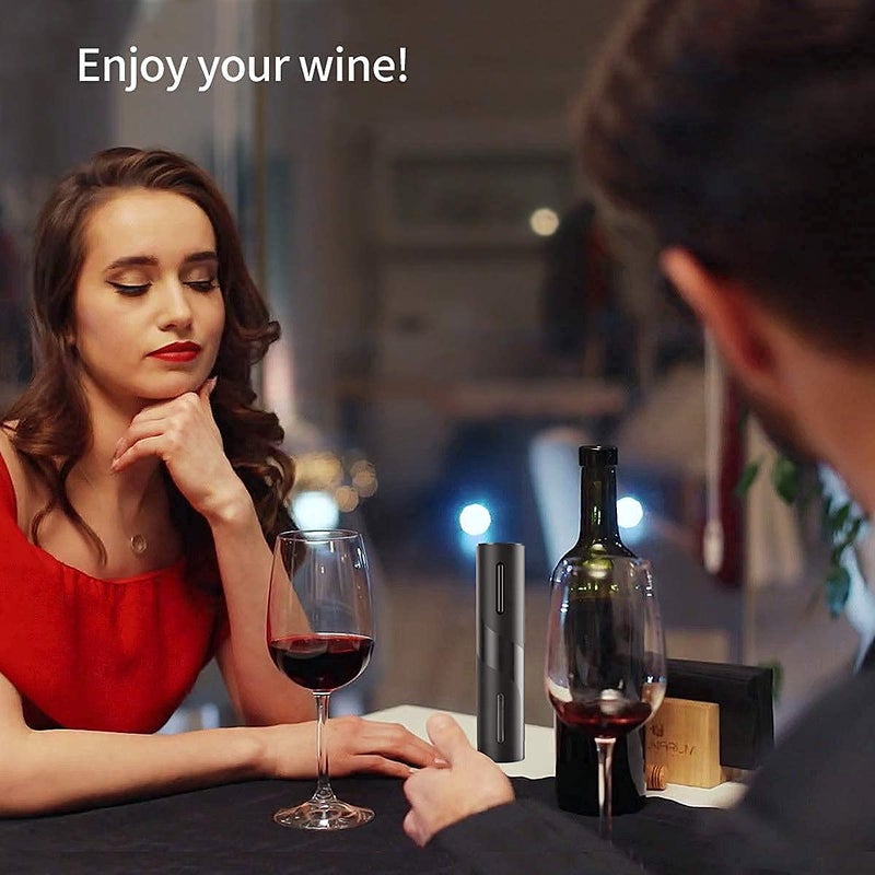 KLZ kliznil Rechargeble Electric Wine Bottle Opener Corkscrew with Foil Cutter Automatic Electric Wine oper use in Restaurants and Party - Image 2