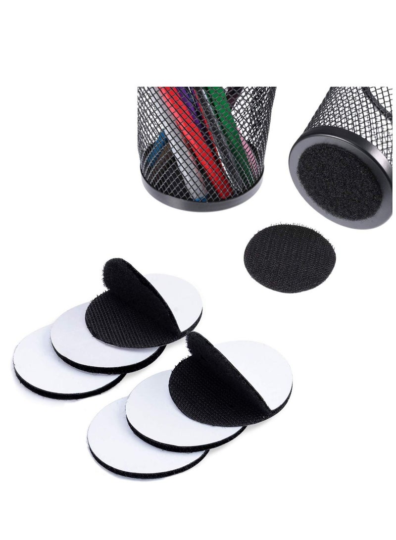 SYOSI 32 Pairs 6CM Self Adhesive Round Sticky Pads with Heavy Duty Adhesive Hook Loop Strip Mounting Tape for Home Deco Office School Outdoor - Image 5