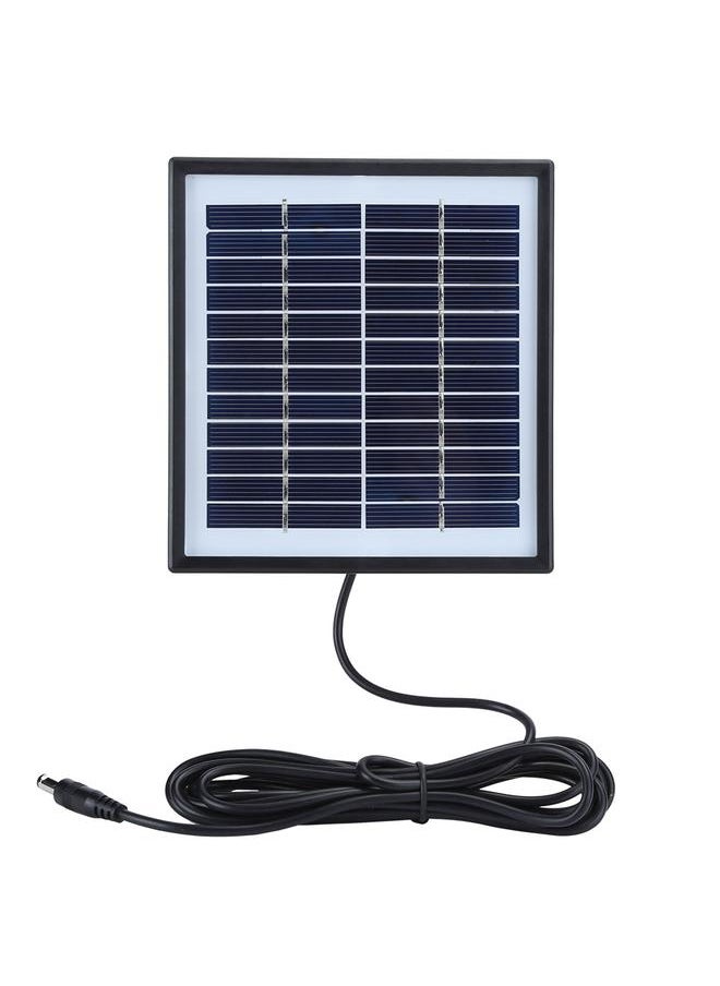 Thoraya 2W 12V Multifunctional Solar Panel Polysilicon Charging Board with Border for Outdoor Camping  - Image 1