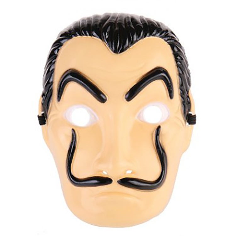 Paper Money House cosplay Costume dali dali Costume Red Halloween Clown Costume Paper Money House Mask Spot Mask  - Image 1