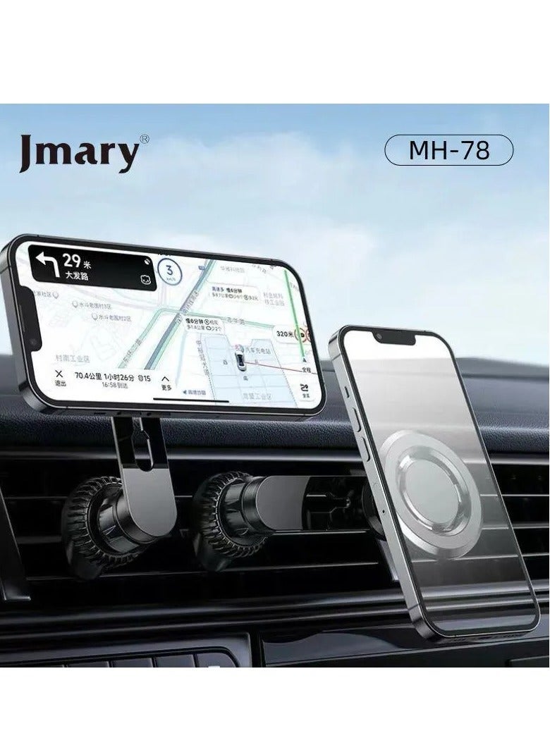 Jmary MH-78 Premium Quality Strong Magnetic Car Holder For Mobiles - Image 3