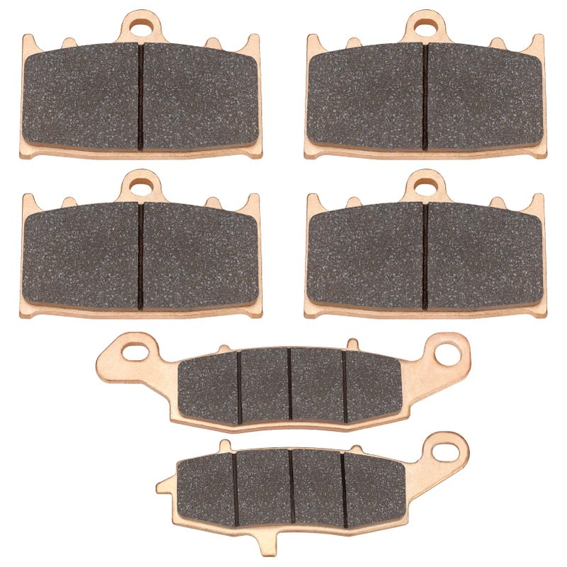 LOCOPOW Vulcan 1700 Sintered Brake Pads for Kawasaki Vulcan 1700 Vaquero Voyager Nomad 20092023 Vulcan 2000 Classic 20052010 vn1700 vn2000 Front Rear